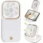 Portable Mini Multifunctional Rechargeable USB Foldable Fan Phone charger stand