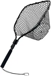 Abbraccia Fishing Net for Fish Collapsible Handle Pond Fish Tank Floating Landing Net