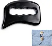 Bian Stone Gua Sha Tools-Massage Scraping Tool for Soft Tissue Mobilization, Physical Therapy for Back, Legs, Arms