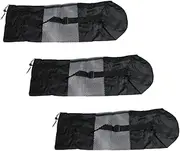 BESPORTBLE 3Pcs Portable Yoga Mat Carriers with Breathable Mesh Design Stylish Storage Pouches for Durable and Lightweight Yoga Bag