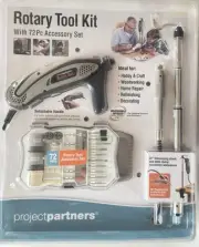 Dremel Project PartnersRotary Tool Kit with 72 PC Accessory Kit For Craftsman
