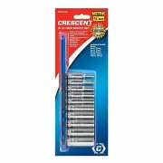 CRESCENT CSDR10M1 10 Piece 1/4" Square Drive 12 Point Deep Socket Set Metric