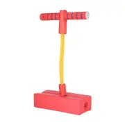 (Red)Foam Pogo Stick Promote Growing Exercise Balance Easy To Grip Outdoor JJ
