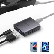 iPhone to USB-C Cable for XREAL/VITURE AR Glasses Lightning Adapter Kit