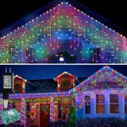 Christmas String Lights Curtain Lights Led Christmas Twinkle Lights for Holiday