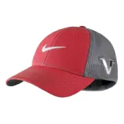 NEW NIKE 2012 [L/XL] Adult VR-20XI FLEXFIT Golf Hat/Cap-Red/Grey 452920-607