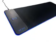 Keimi 15W Wireless Charging Extended Mouse Pad with RGB