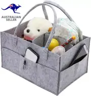 Baby Diaper Caddy Organizer Portable Diaper Baby Wipes Nappy Toys Storage Bag Fe