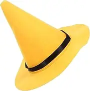 GARIOUANS Halloween Witch Hat for Costume Cosplay Felt Cloth Accessory for Parties and Events Lightweight Easy to Clean Stylish Design for Halloween Celebrations