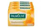 Palmolive Naturals Replenishing Bar Soap Milk & Honey 4 x 90g