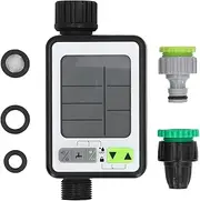 Digital Irrigation Timer Hose Water Timer 3.2in Screen, Rain Sensing, 3 Intelligent Modes, IPX5 Water Safe for Lawn Garden,Versatile Use