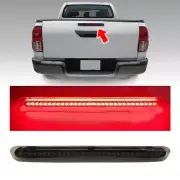 Tailgate Rear 3rd Third Brake Light Smoke Lens For Toyota Pickup Hilux 2016-2021