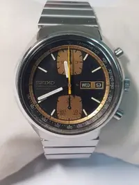 在飛比找Yahoo!奇摩拍賣優惠-SEIKO 精工 罕見 6138-8030 計時機械古董錶-