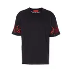[Vision Of Super] Vision Of Super Embroidered-flame Crew Neck T-shirt M BLACK