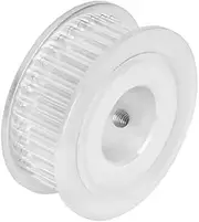 1pc HTD 5M 28 Teeth Timing Pulley Synchronus Wheel Bore 5mm - 20mm Aluminium Idler Pulley 5M-28T 21mm Width For HTD5M Timing Belt(19mm)