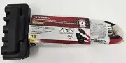 Husky 524 638 2ft Indoor/Outdoor Multi-Outlet Extension Cord 3-Outlet
