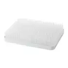 Boon Lawn Multi Purpose Countertop Bench Bristles Dish Drying Rack - White