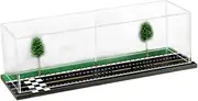 Folpus 1:64 Scale Model Car Display, Parking Garage Model Alloy Car, Model Toy Gifts,Car Garage Diorama Model Shelf, Track Belt