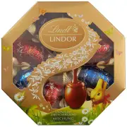 Lindt Lindor Mix Cassette Filled Easter Eggs Chocolate 144g