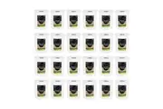 24PK Lemon & Lime Press Seal Airtight Food Safe Storer Container 2L 15x15x17cm