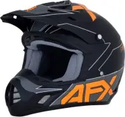 FX-17 Full Face Offroad Helmet Matte Orange Medium AFX 0110-6505