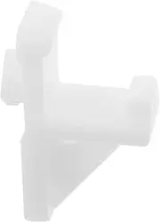 jojofuny Plastic Freezer Door Hooks for Refrigerator Easy Install Shelf Clips Fridge Accessory Brackets Fridge Shelf Supports 2 Pack