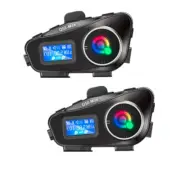 2x Motorcycle Helmet Bluetooth Headset Rider Music Share Earphone Communication