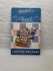 WDW Epcot Food and Wine Festival 2017 Passholder Figment Disney Pin 124242 NOS