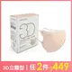 萊潔 立體型醫療防護口罩（成人用）30入盒裝-蜜粉茶(衛生用品，恕不退貨，無法接受者勿下單)