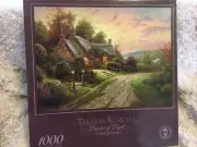 Ceaco Thomas Kinkade Jigsaw Puzzle 1000 pc A Peaceful Time NEW OS 2017 sealed