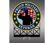 Miller Engineering 44-6302 HO/O Small Proud Military Verterans Billboard