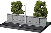 Qianly 1/64 Diecast Car Display Case Garage Display Case for Sand Table Accessory
