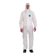 Disposable Coverall Ansell AlphaTec White M1800