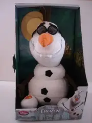 Disney Store Plush Stuffed Toy Olaf the Snowman from Disney's Movie Frozen New