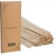 120 PCS Reed Diffuser Sticks,10 Inch Natural Rattan Wood Sticks