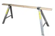 Aluminium Saw Horse Trestle Legs - 750mm Platform Height