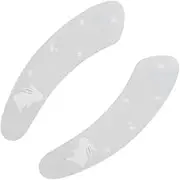 Operitacx 1 Pair Adhesive Closestool Sticker Toilet Seat Cushion for All Seasons Soft Warm Mat with Rabbit Design for Ladies and Elderly Use
