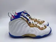 NIKE LITTLE POSITE ONE(GS) WHITE/FUCHSIA BLAST-RCR BLUE [644791-103]US 6 YOUTH
