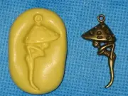 Fairy Charm Silicone Push Mold #875 For Craft Jewelry Chocolate Resin Clay