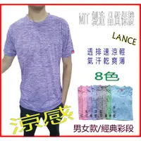 在飛比找蝦皮購物優惠-LANCE 台灣製 男短T 排汗衣 工作衣 機能衣 運動衣 