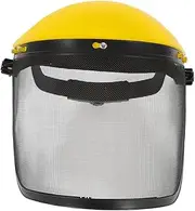 CLISPEED Lawnmower Mask Face Mask Scientific Face Cover Personal Safety Equipment Protective Covering Shields Grass Cutting Mask Safety Mask Safety Shield Face Protector Yellow Plastic