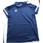 adidas Shirt Women's Medium Climacool Polo Navy Blue [NEW]