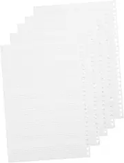 Kisangel Blank Staff Refill Lightweight Loose Leaf Music Paper for Musicians Composers and Students Versatile Design for All Music Genres