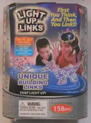 Light Up Links Unique Building Toy 158 Pieces As Seen On TV
