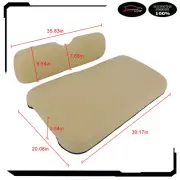 Buff Golf Cart Front Cushion Set For E-Z-GO RXV 1 Year Warranty