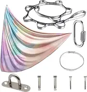 Gwtdtoad Swing Hammock - Child Sensory Swing Seat | Breathable Hangable Yoga Pod Seat for Teens Girls Youth Family Friends Children