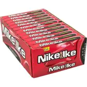 Mike and Ike Red Rageous Candy, 4.25 oz Theater Box (Pack of 12)