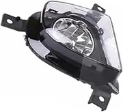 Vuzmode Headlights LED DRL, for E90 3-Serise 2009 2010 2011 Car Fog Light Auto Fog Lamp Car Front Bumper Grille Driving Fog Lights Auto Front Bumper Fog Light Kit(BLACK Right Side)