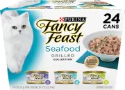 Purina Fancy Feast Grilled Wet Cat Food Seafood Collection in Wet Cat Food Varie