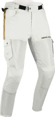 Segura Mojo, textile pants , color: Light Grey/Brown , size: XXL